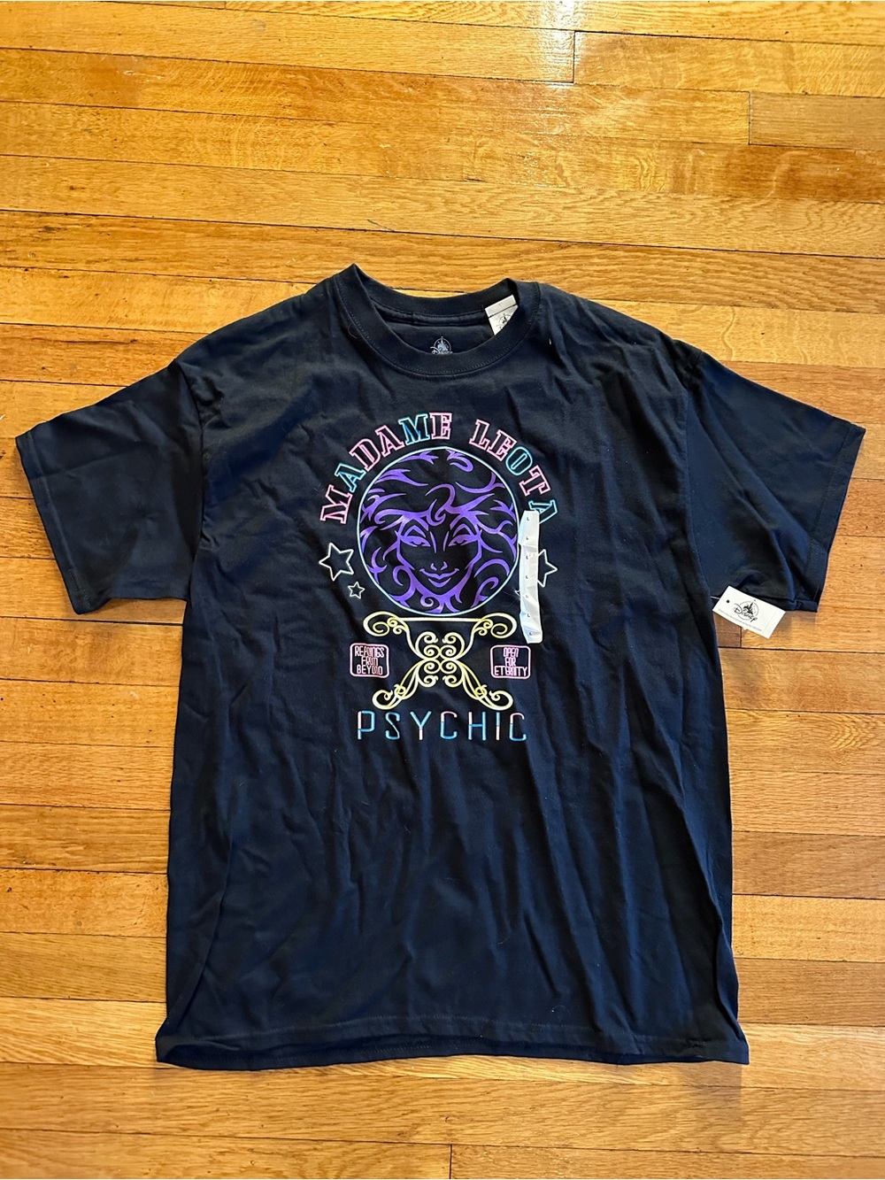 NEW DISNEY PARKS MADAME LEOTA THE HAUNTED MANSION PSYCHIC T-SHIRT Large Unisex